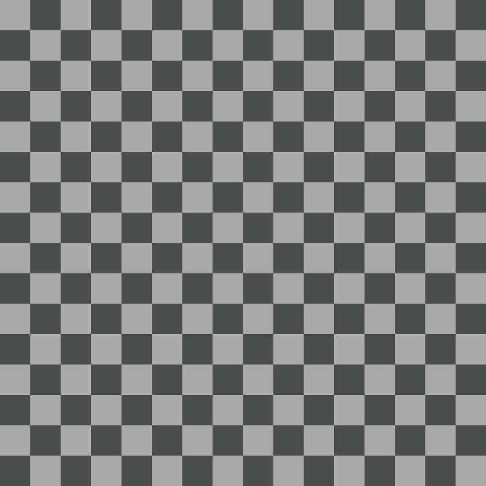 Seamless Gray Checkered Pattern Background vector