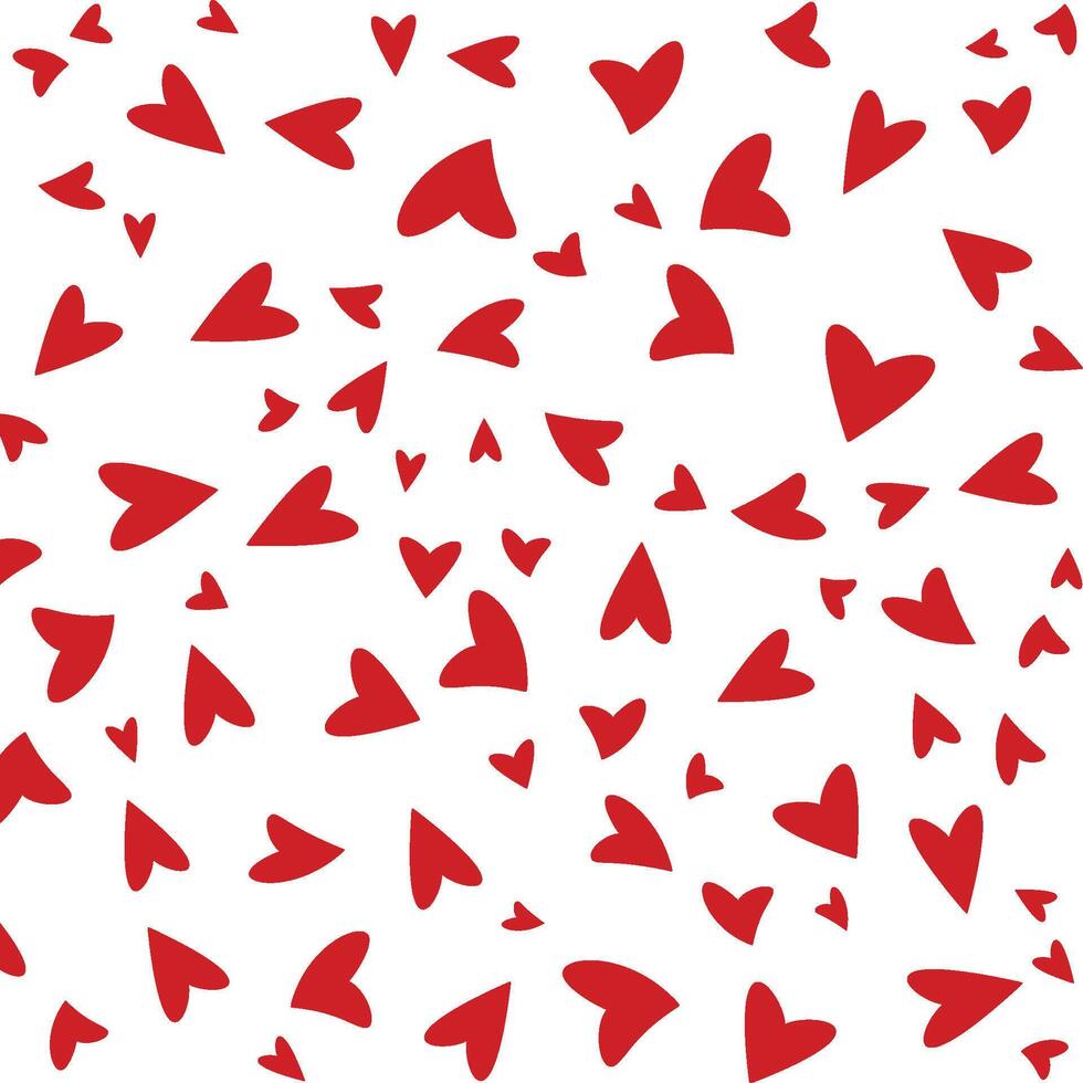 valentines day love pattern vector