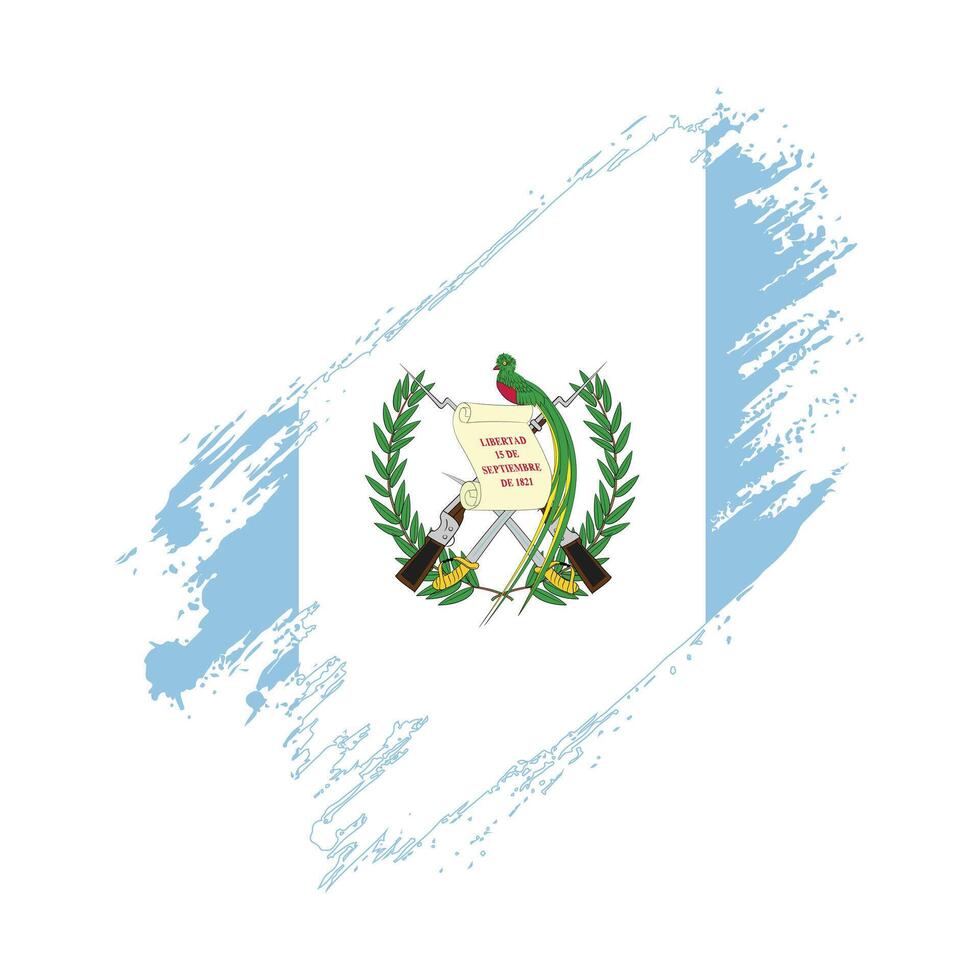the guatemala flag with a blue and white background vector