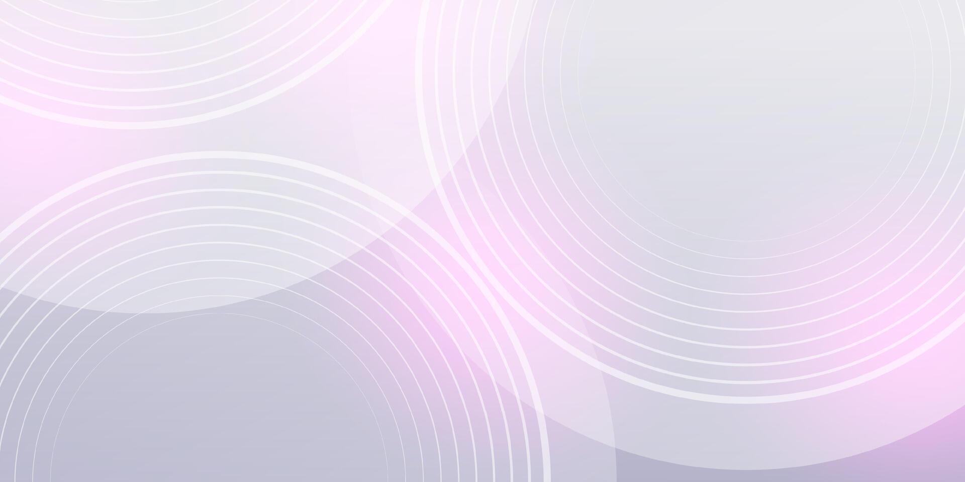Abstract grey background with dynamic circle line. Futuristic technology concept. vector