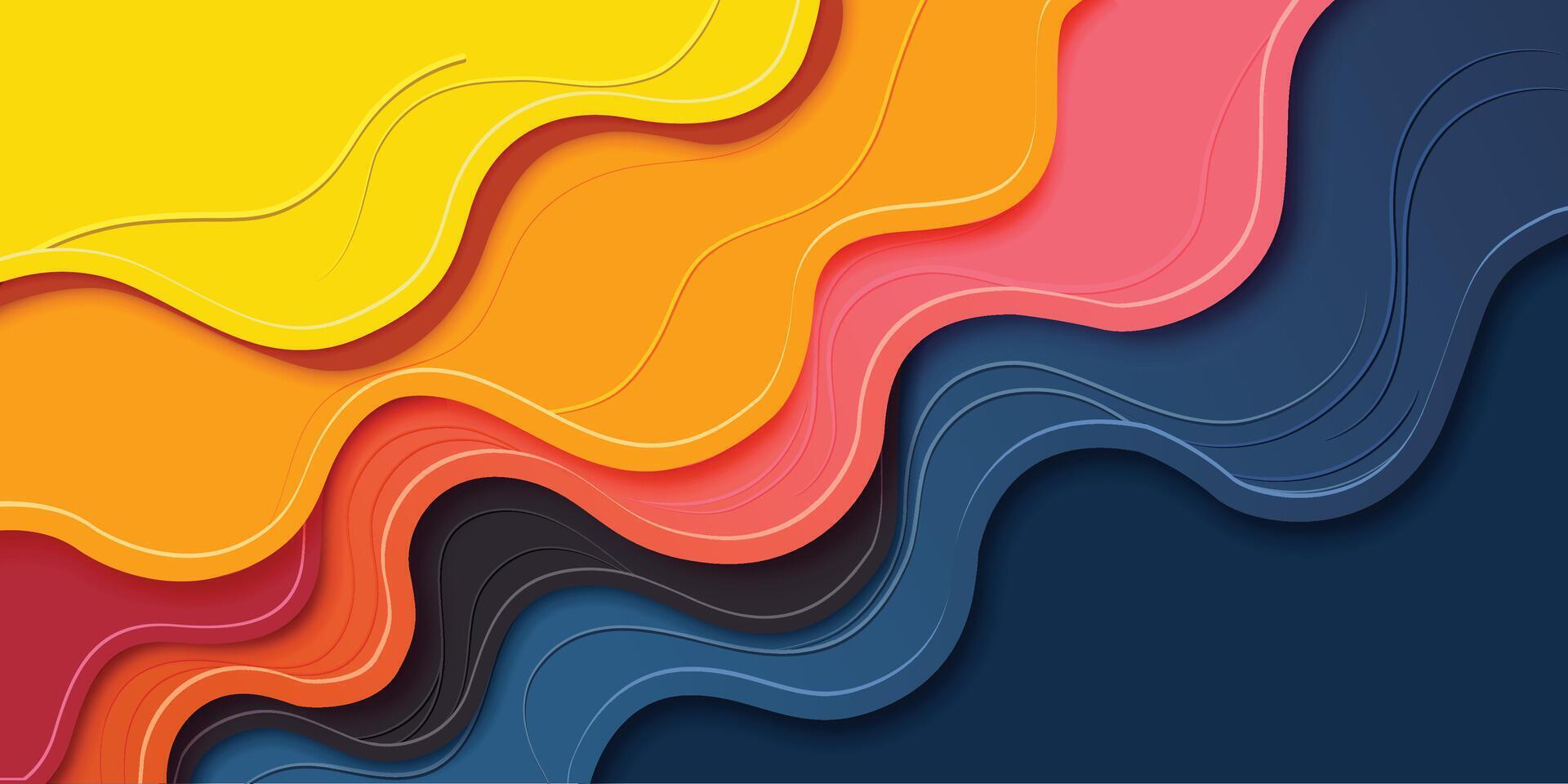 Colorful abstract background illustration vector