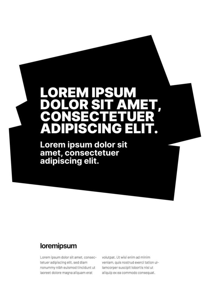 Simple corporate layout template for events, companies or any business related. Template with highlighter for banner, flyer, poster, cover, brochure or background. vector