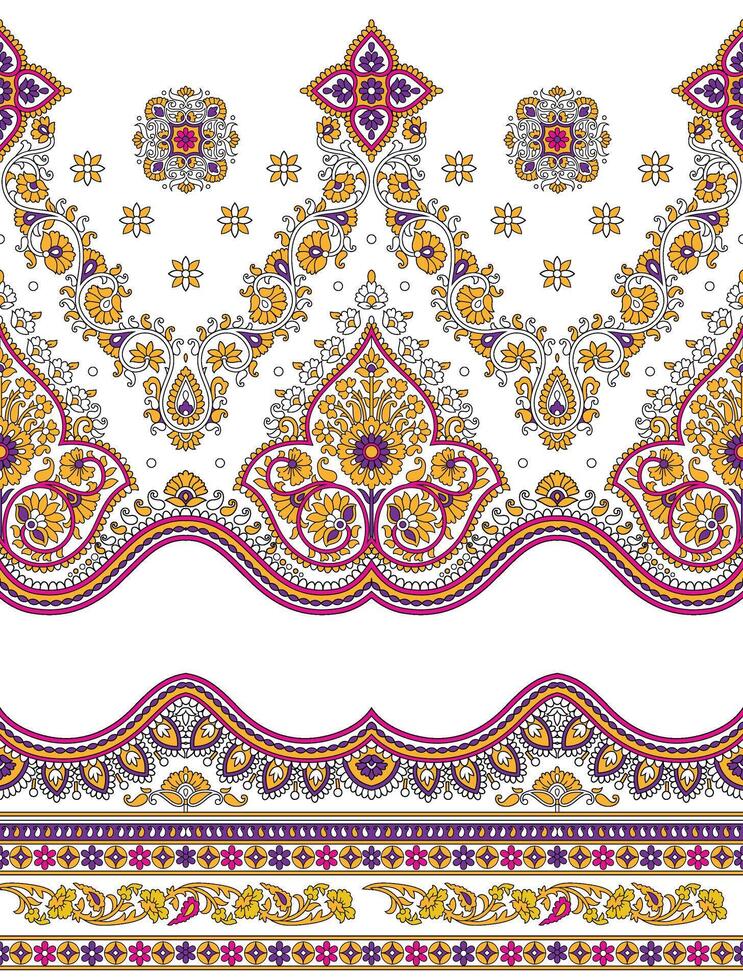 beautiful seamless cross stitch pattern, traditional oriental geometric pattern, Aztec style for textile printing clothing vector