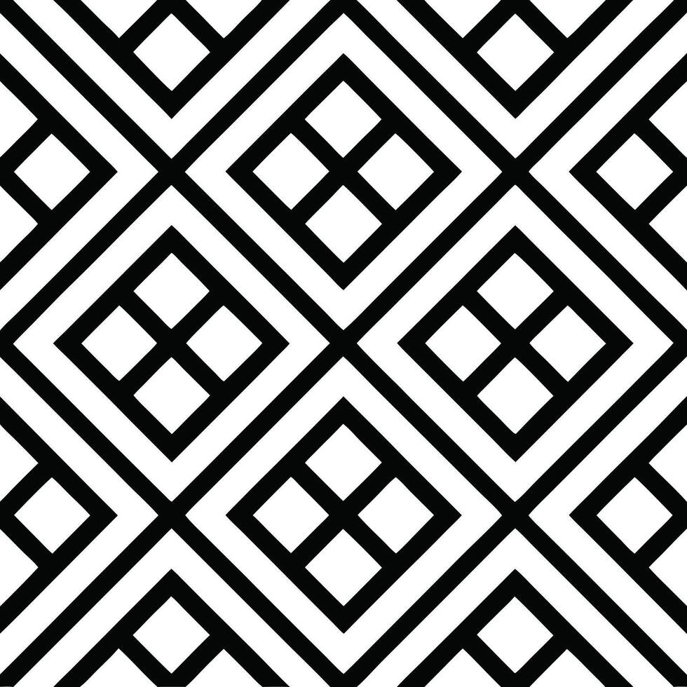 Contemporary Black Geometric Triangle Shape Patterns. vector