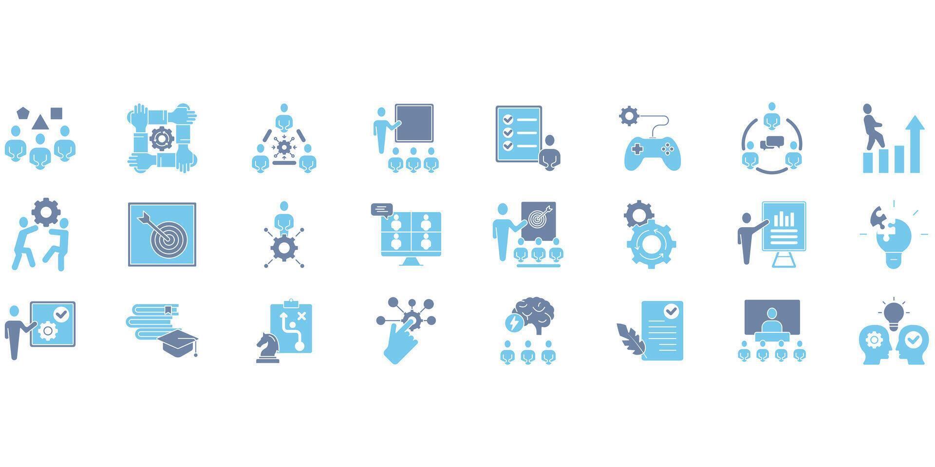 Workshop . Set of editable stroke icons.Set of Workshop. vector