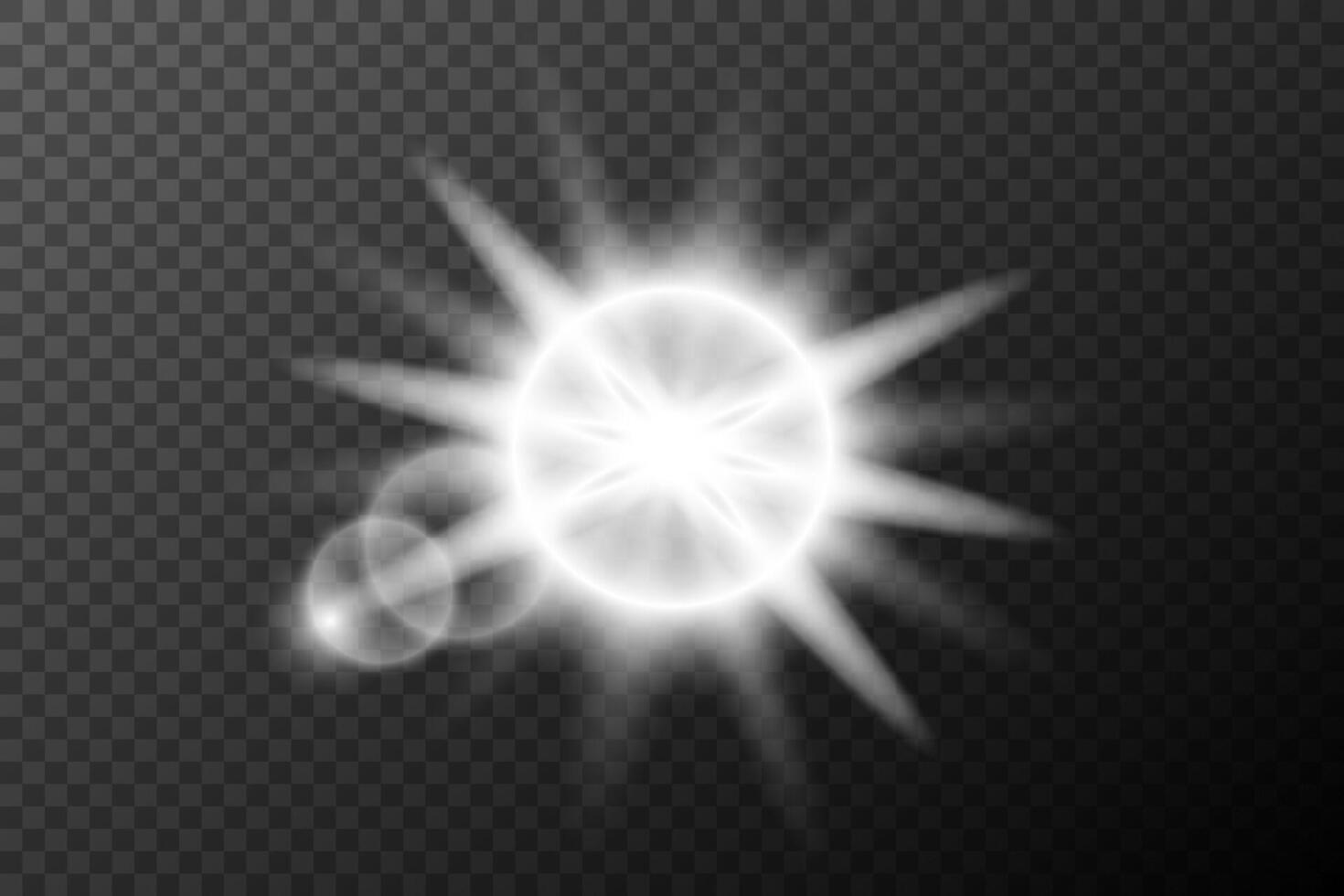 a white, starburst on background vector