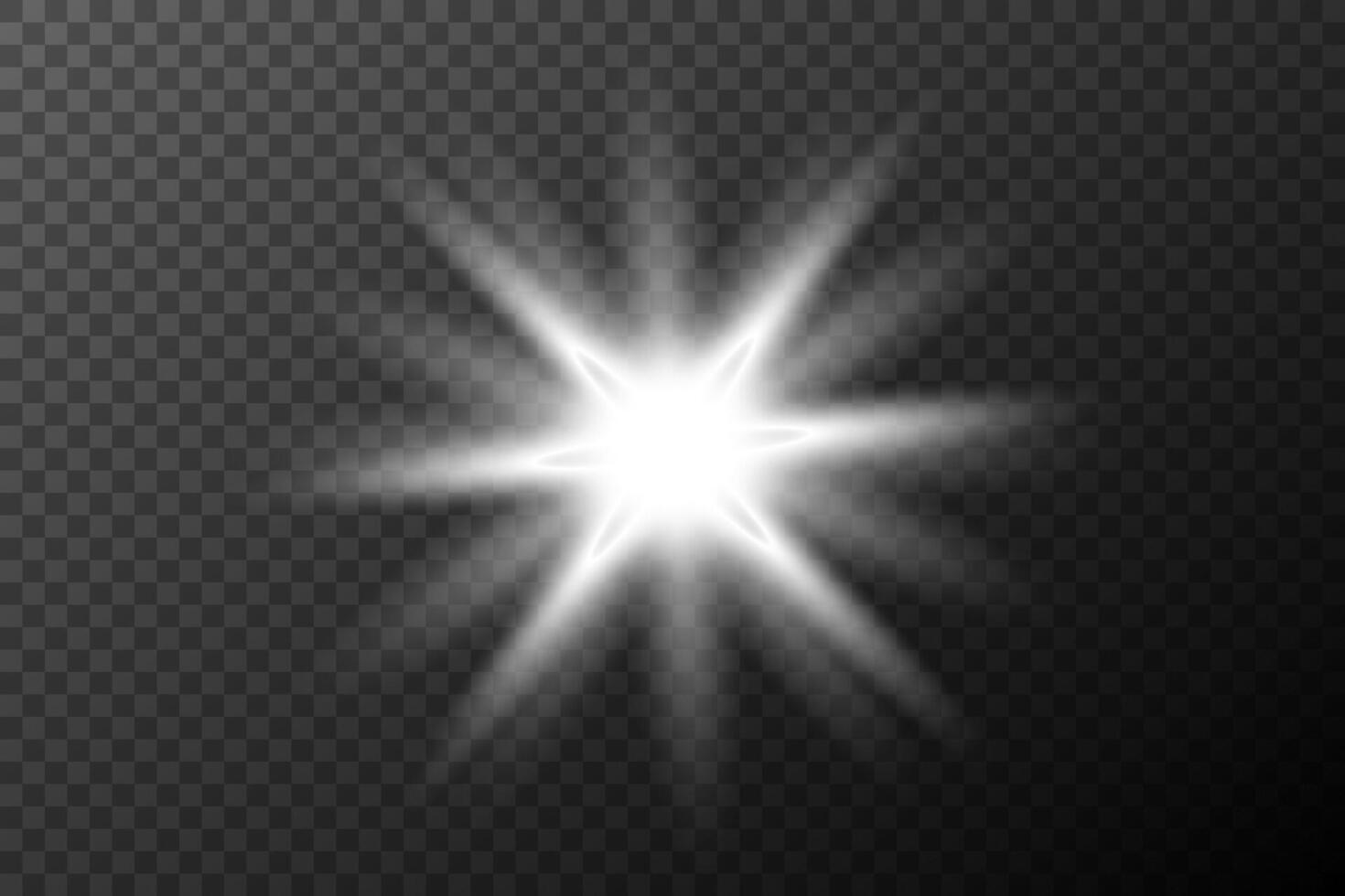a white star burst on, background vector