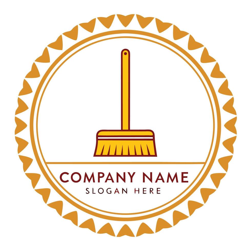cleaning company design template vector