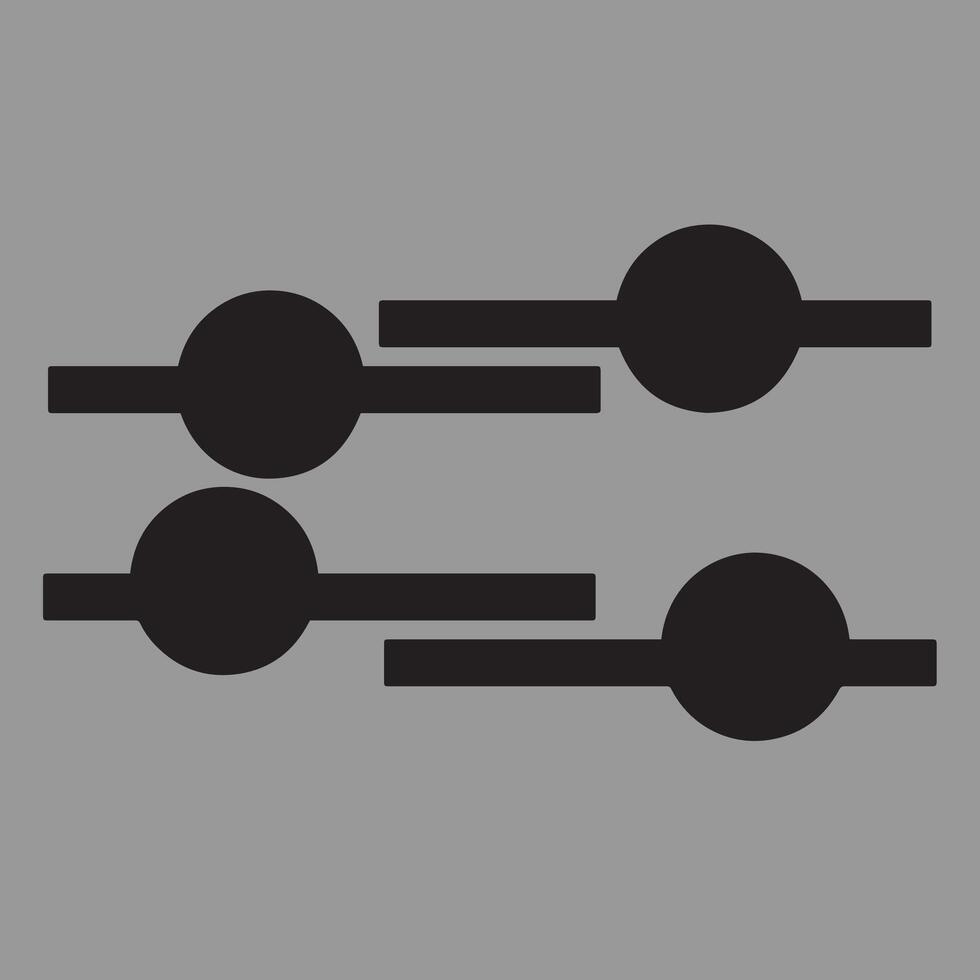 oval bar style game sound icon vector