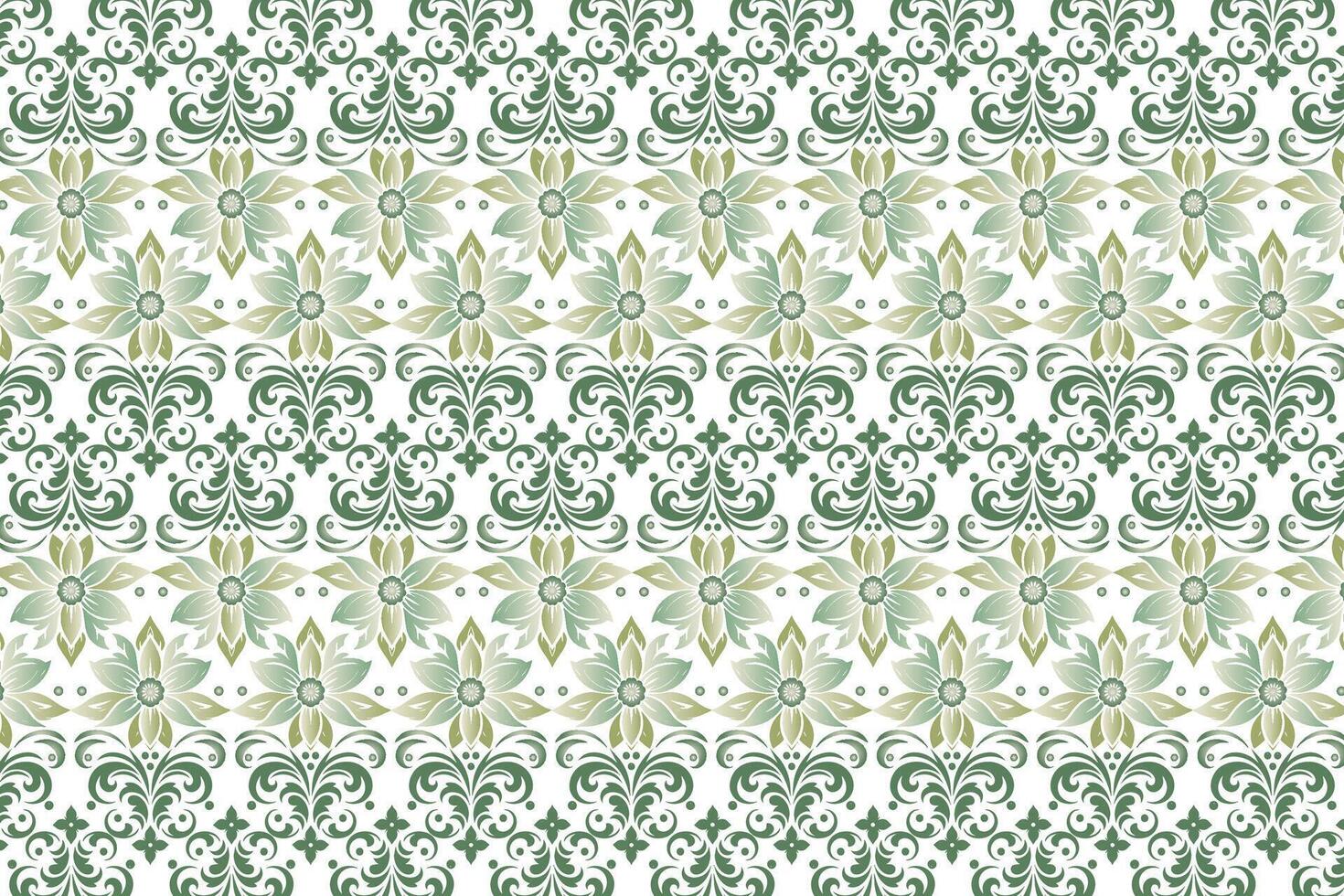 seamless floral pattern with detailed flower and leaf motifs vintage ornamental style for textile wallpaper fabric prints and creative design patterns vector