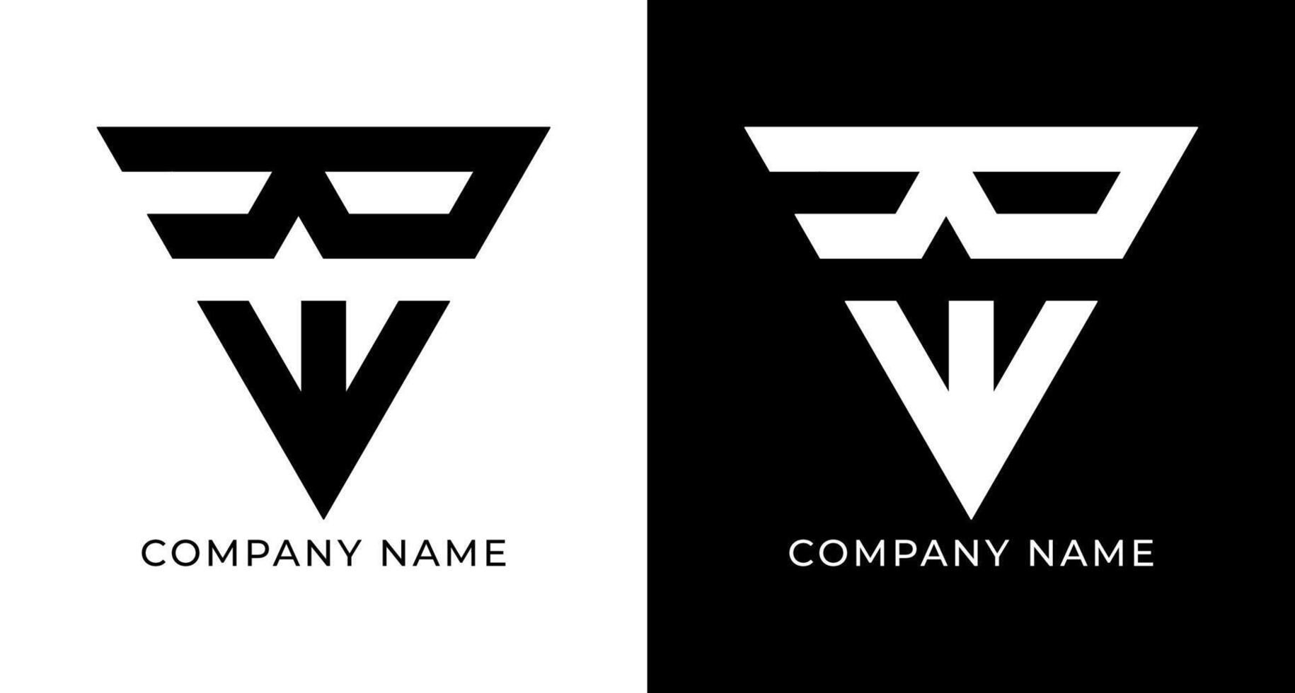 Innovative RE Letter Monogram Design for Your Business vector