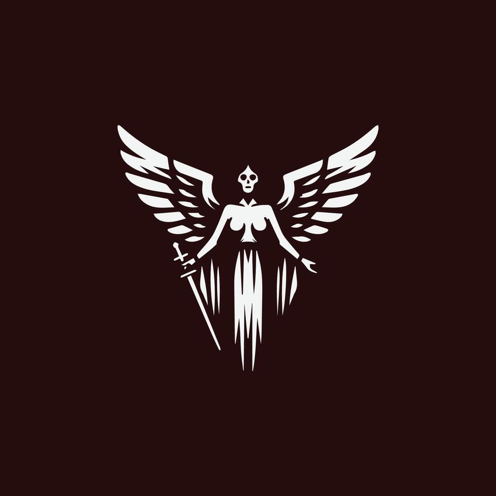 Goddess of Death Logo vector