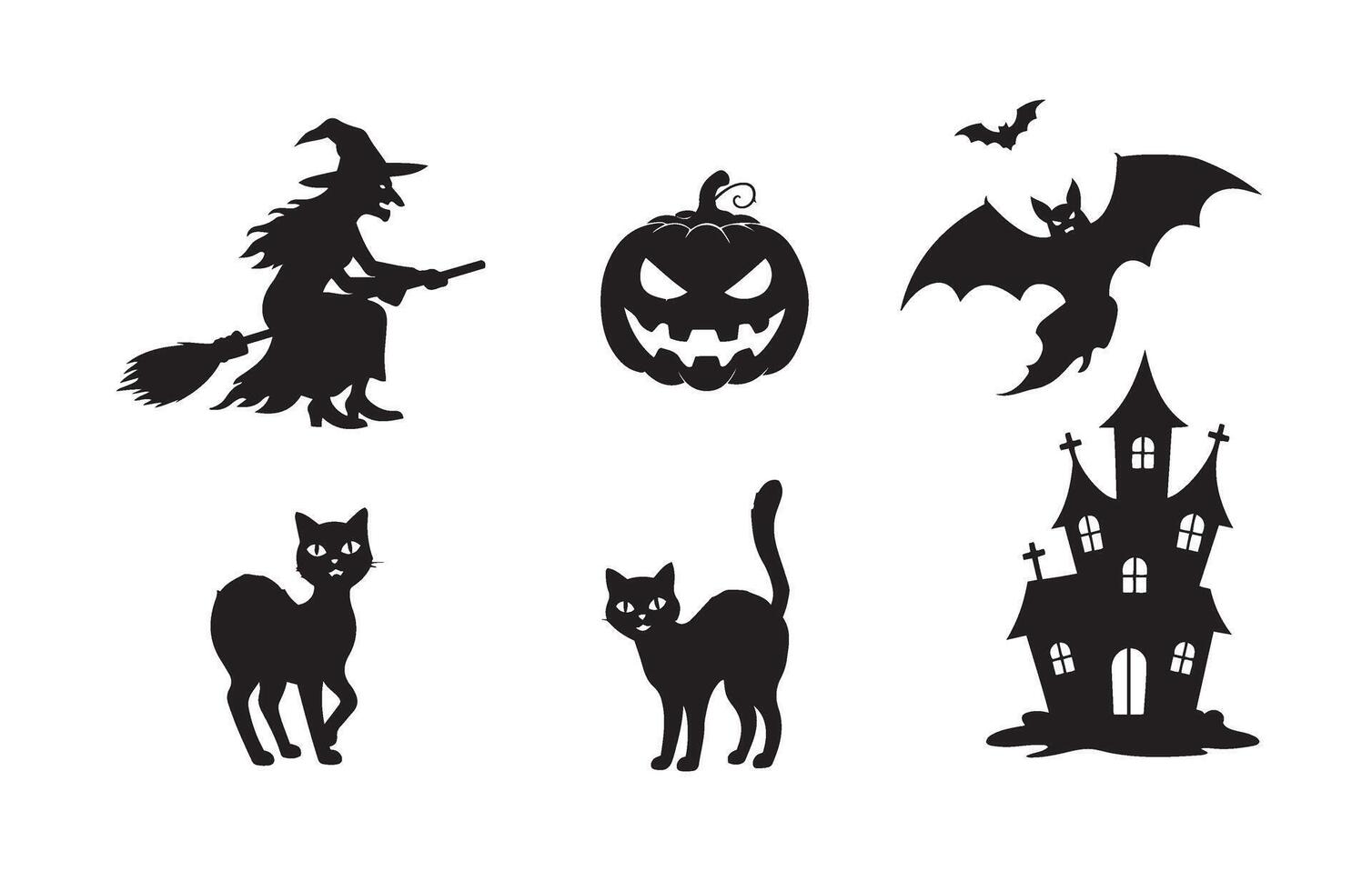 Gothic Halloween House with Ghostly Charm vector