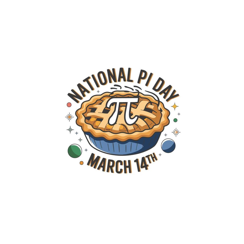 Stylized Pi Symbol Icon for Educational Branding vector