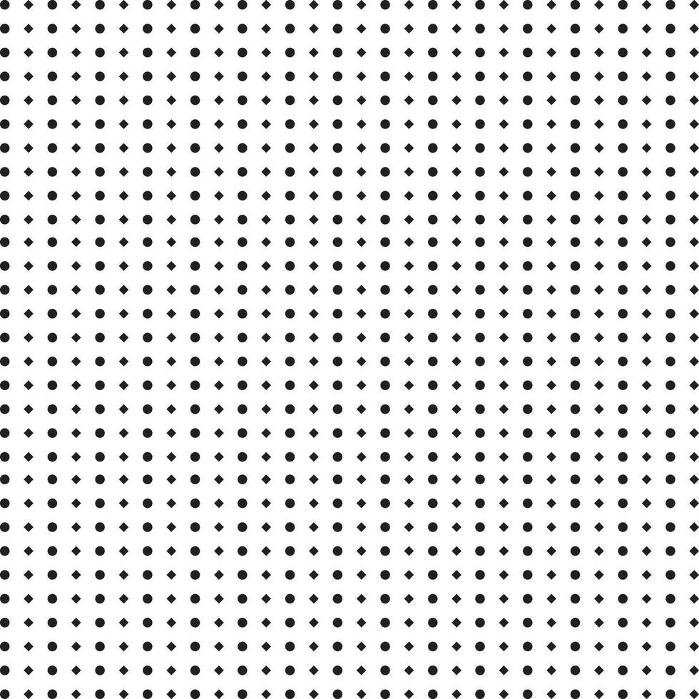 black and white shape square pattern seamless vector