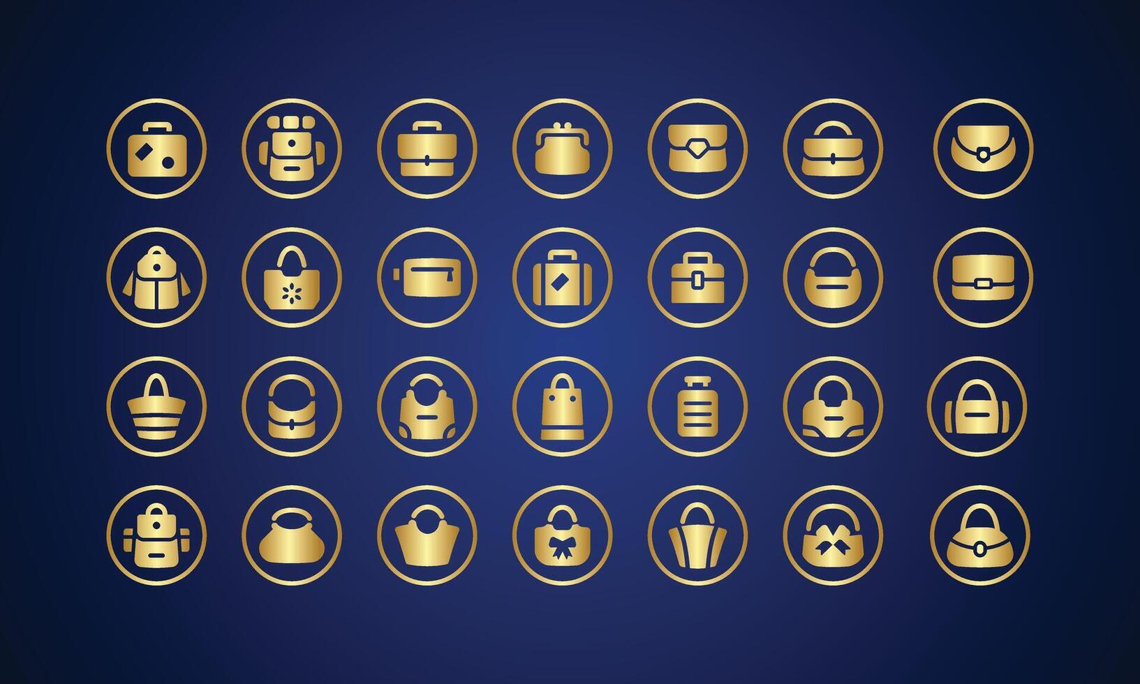 UI UX Design Icons Templates for Web vector
