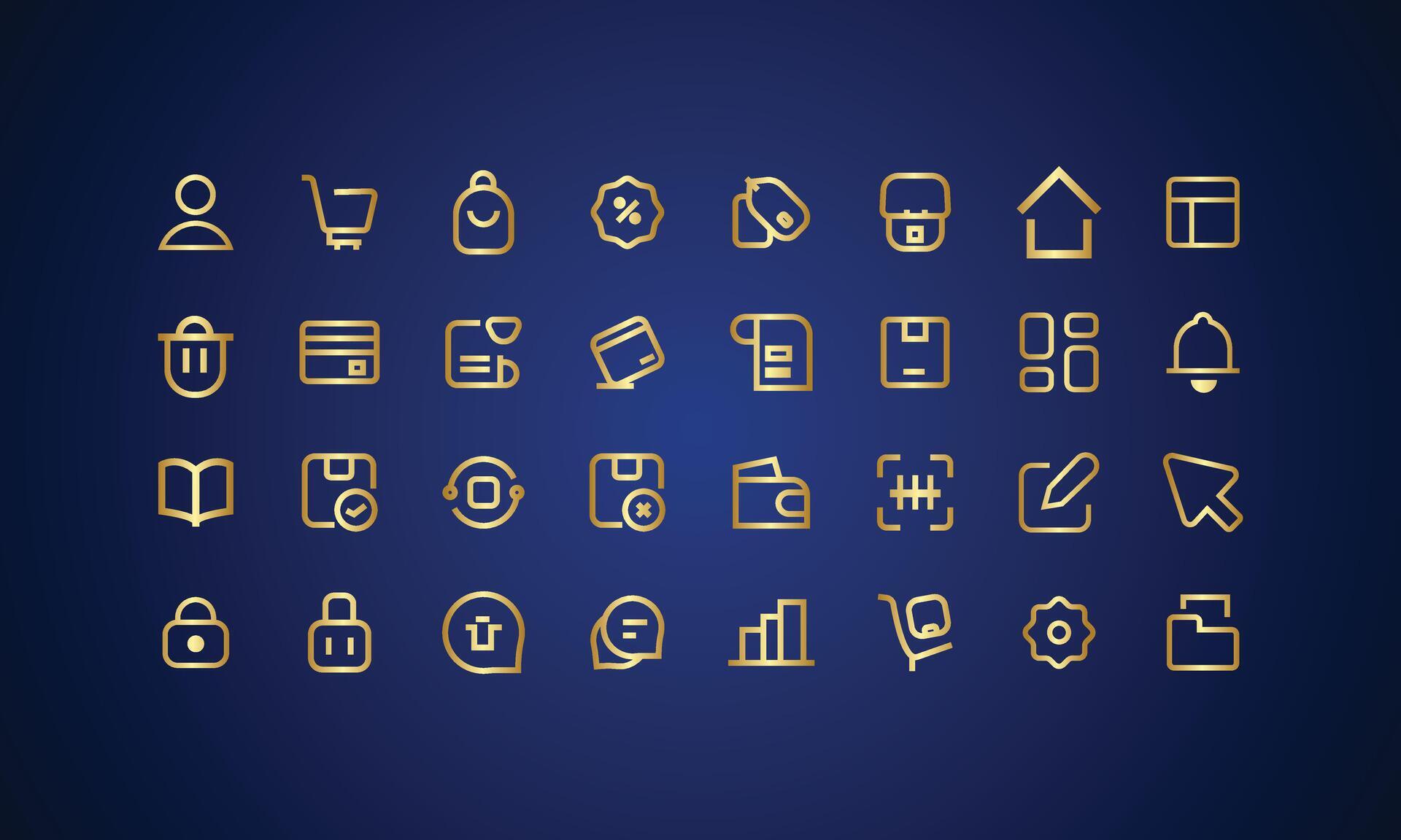 UIUX Design Icons Templates for Web 55341348 Vector Art at Vecteezy