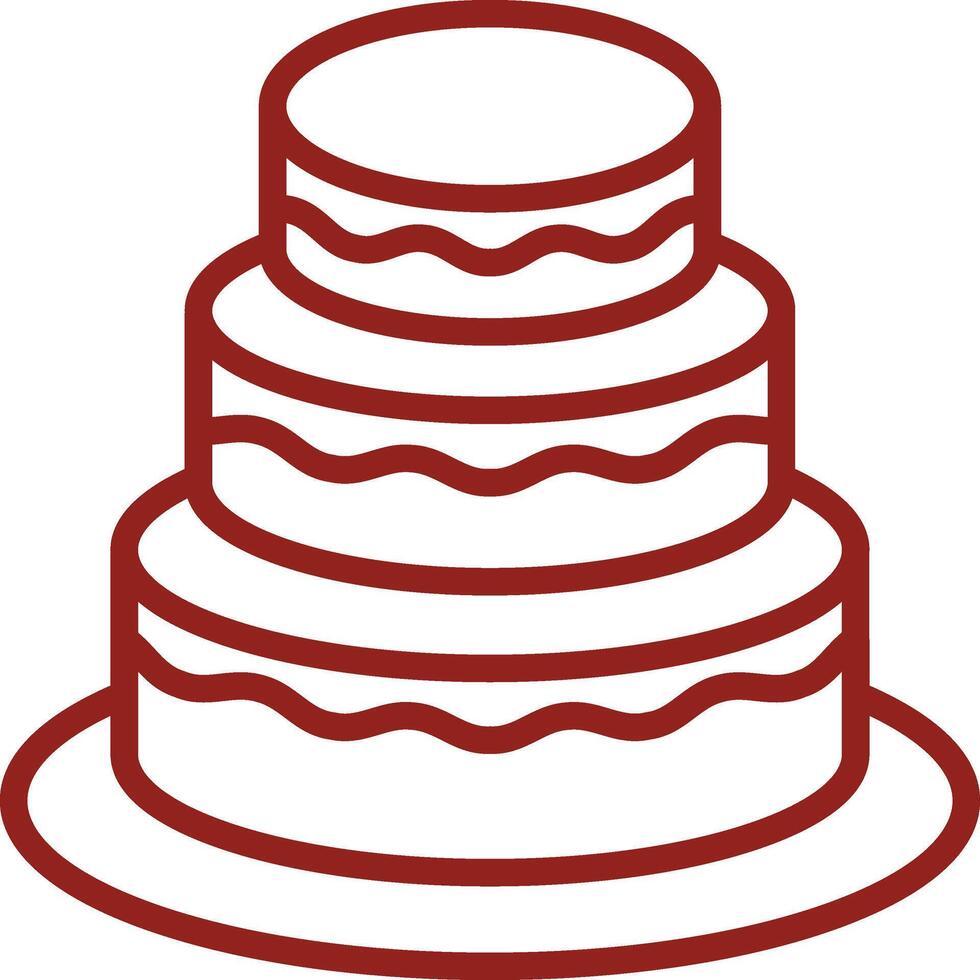 Layer Cake Icon Element For Design Graphic vector