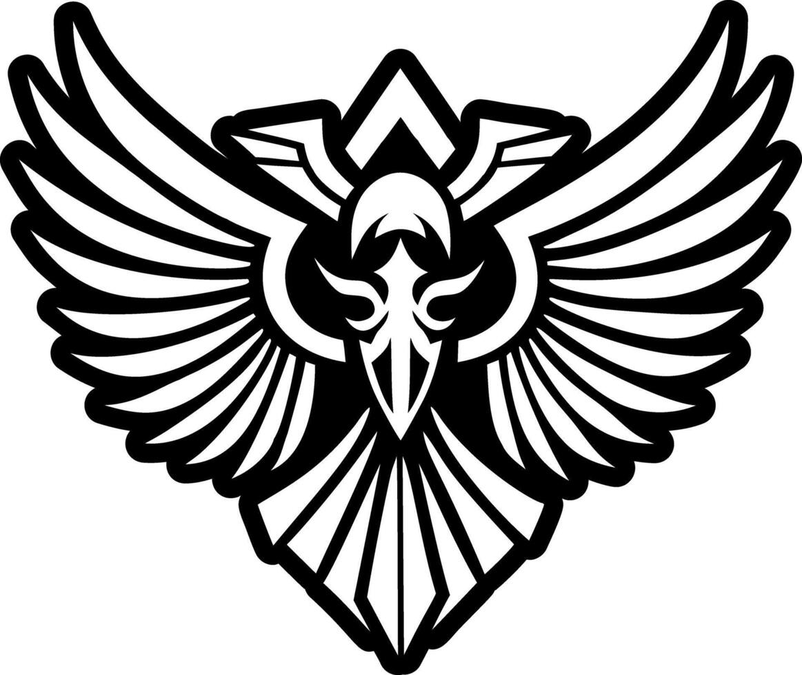 Solid style icon depicting healing flame symbol vector