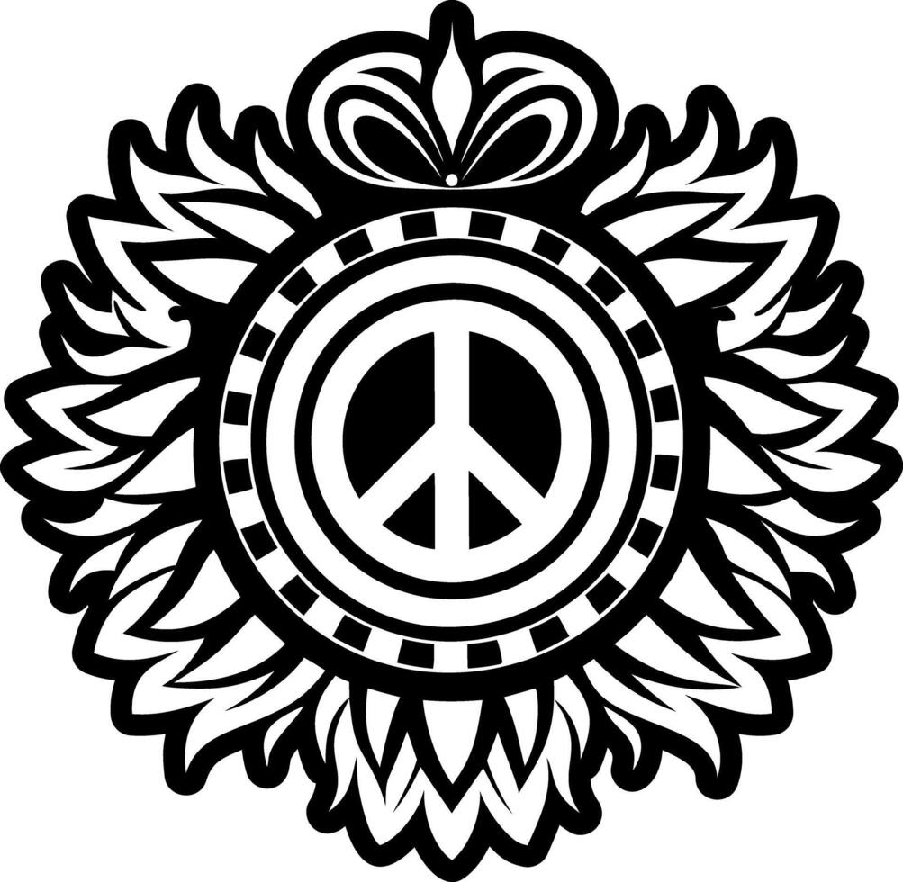 Ancestor totem glyph style icon vector