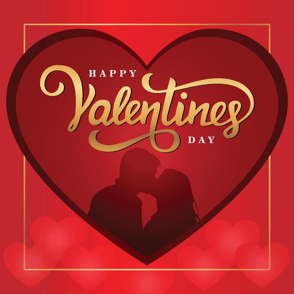 Happy Valentine Day 14 vector