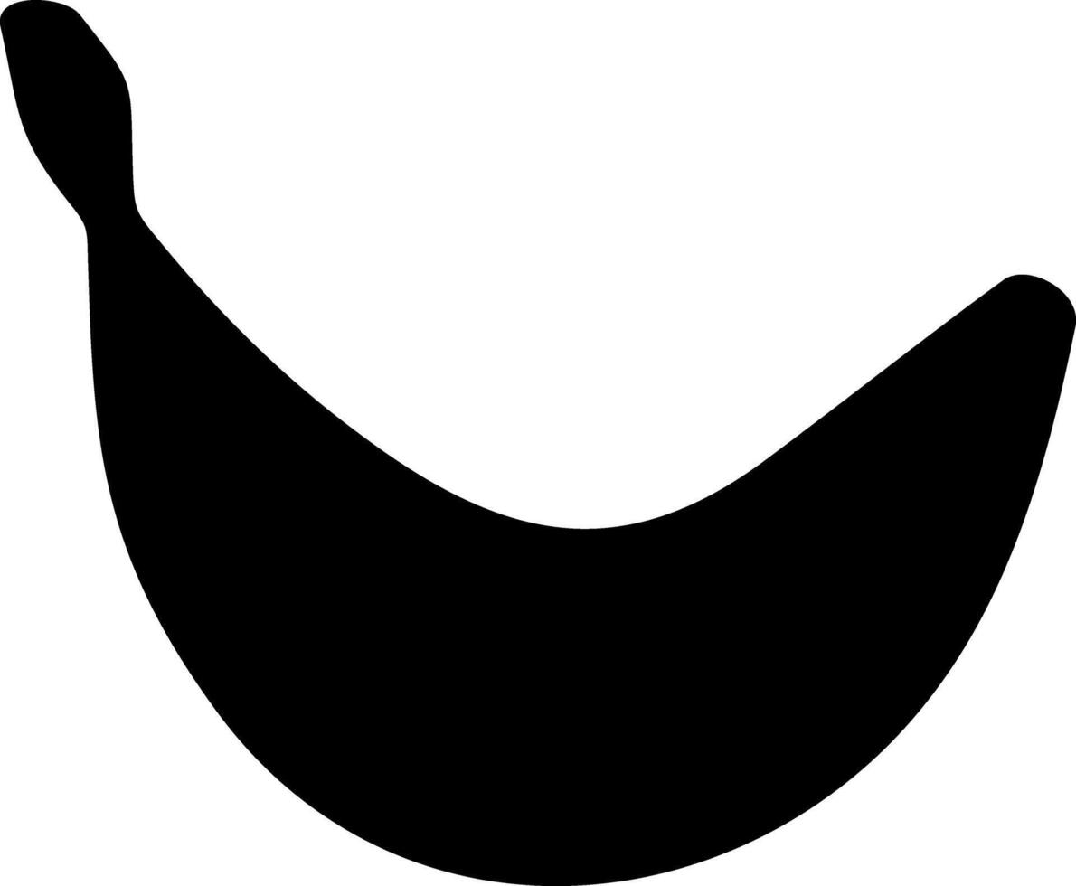 Rounded Filled Bananas Icon vector