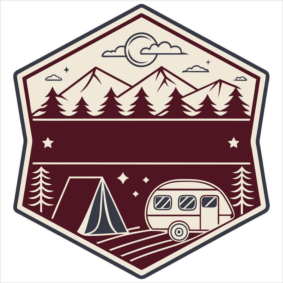 Let Get Lost in Nature elements vector
