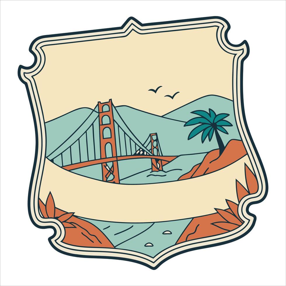 Roam Far Camp Often vector