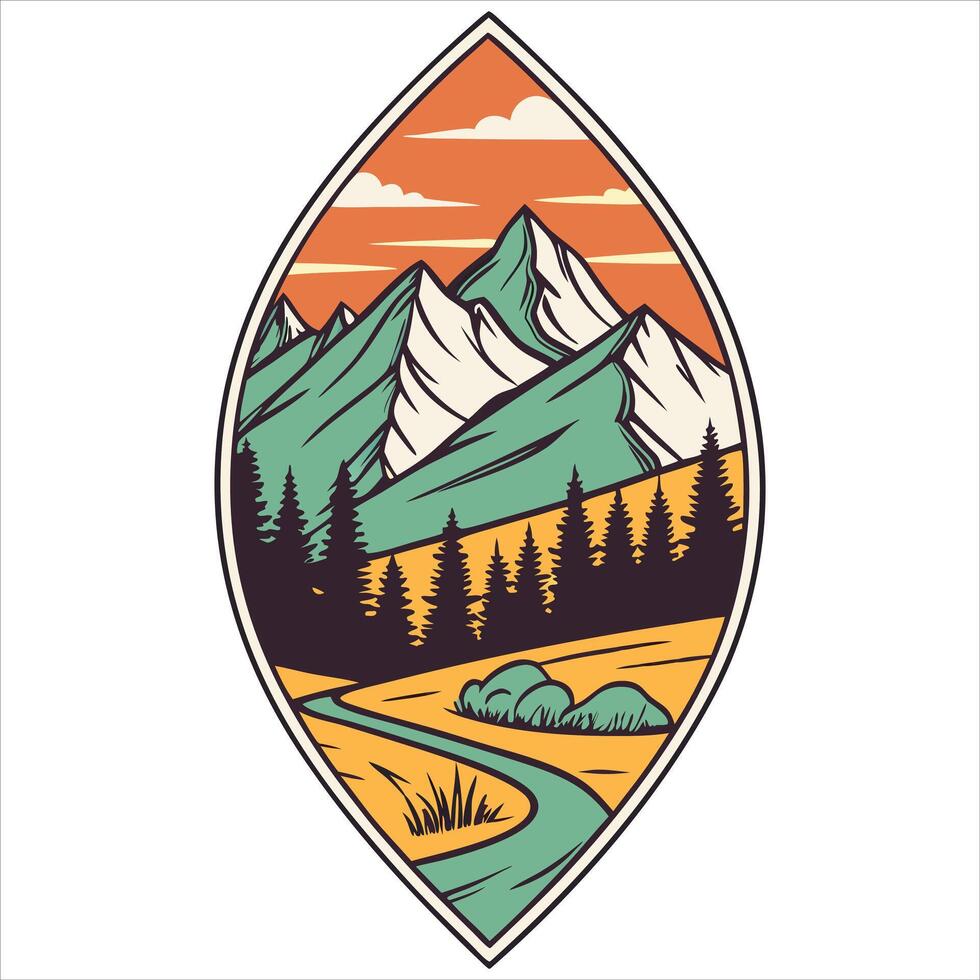 Wilderness is My Therapy vector
