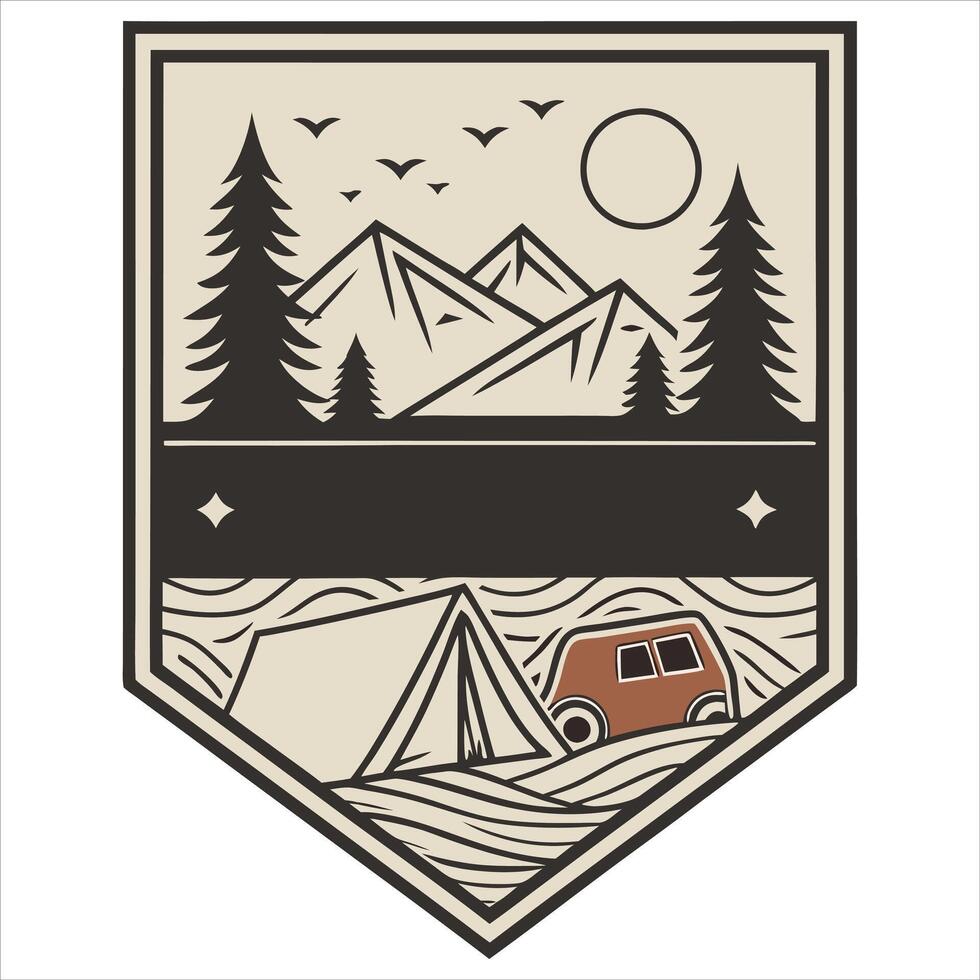Love Laugh Camp muntine vector