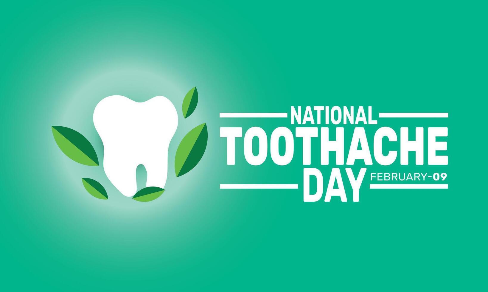 National Toothache Day serves as a reminder to care for our teeth, helping us understand the reasons behind toothaches and how to prevent them. vector