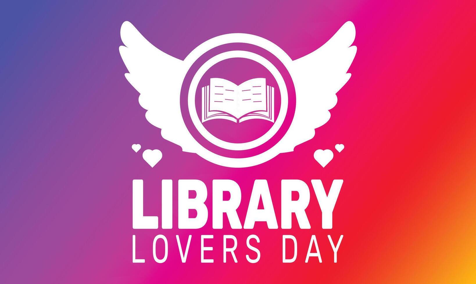 Celebrate Library Lovers Day by appreciating books and the joy of reading. Visit your local library, explore new stories, and honor the power of knowledge and imagination on this special day. vector