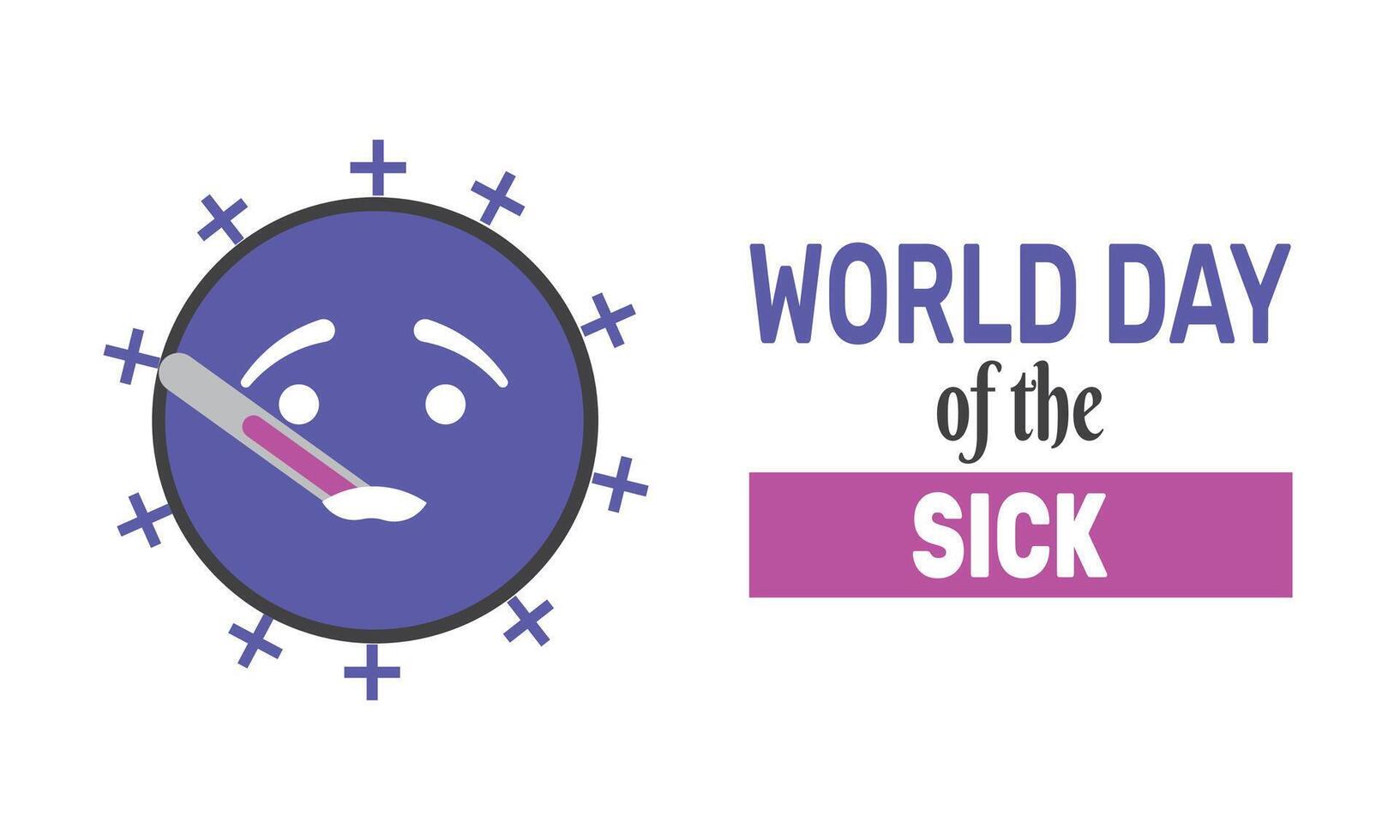 World Day of the Sick honors those who are sick and suffering, promoting solidarity, improving healthcare systems, and emphasizing the importance of care, support, and healing around the world. vector