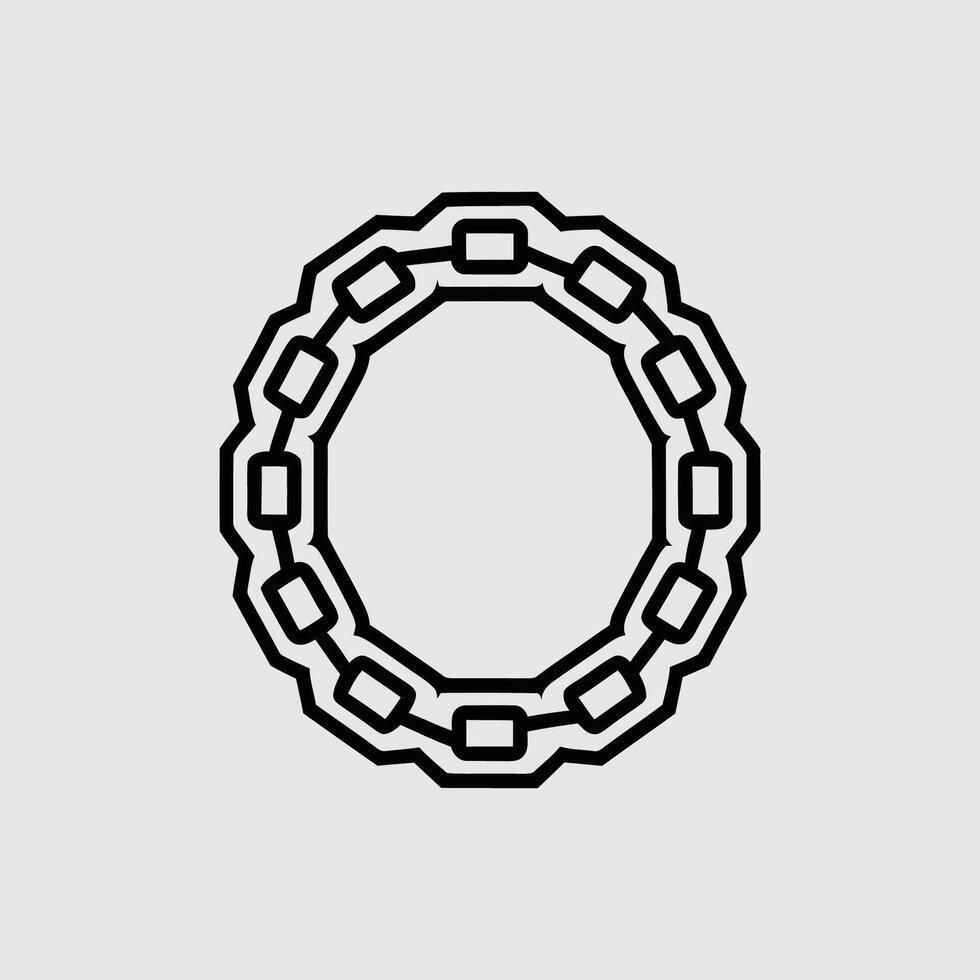 O letter logo, unique logo, business logo, modern logo vector