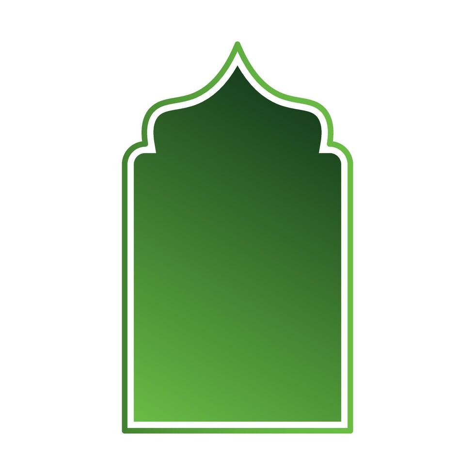 islamic ramadan frame element clipart vector