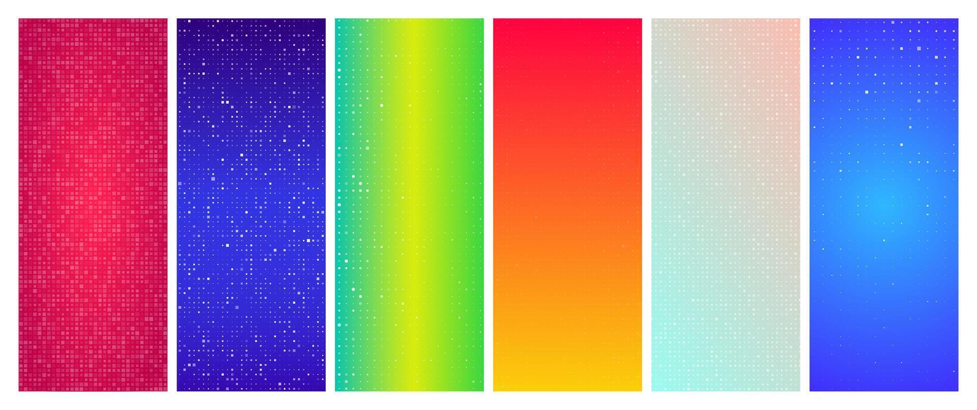 Abstract gradient background with squares vector