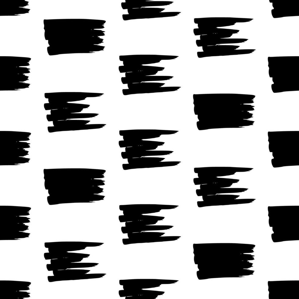 Seamless pattern with smears on white vector