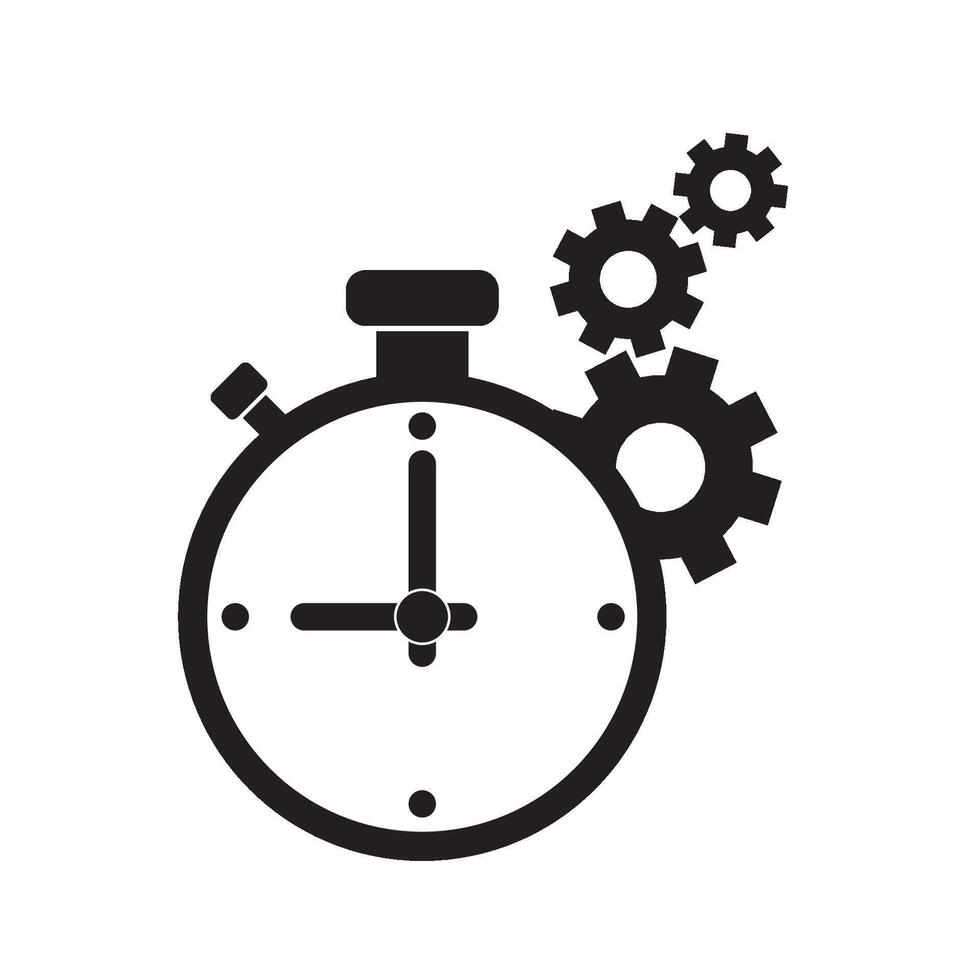 time icon illustration design template vector