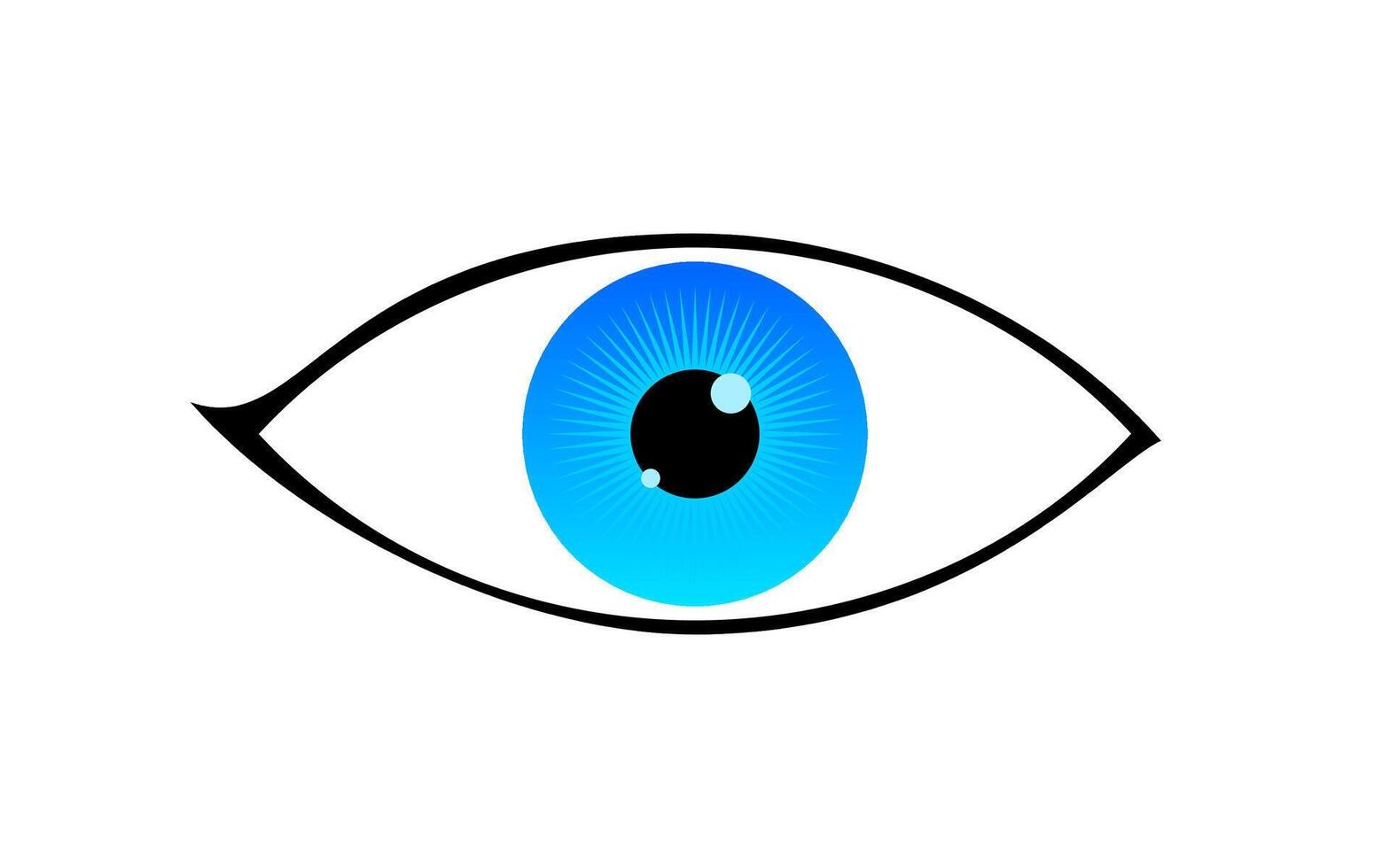 eye of the person vector
