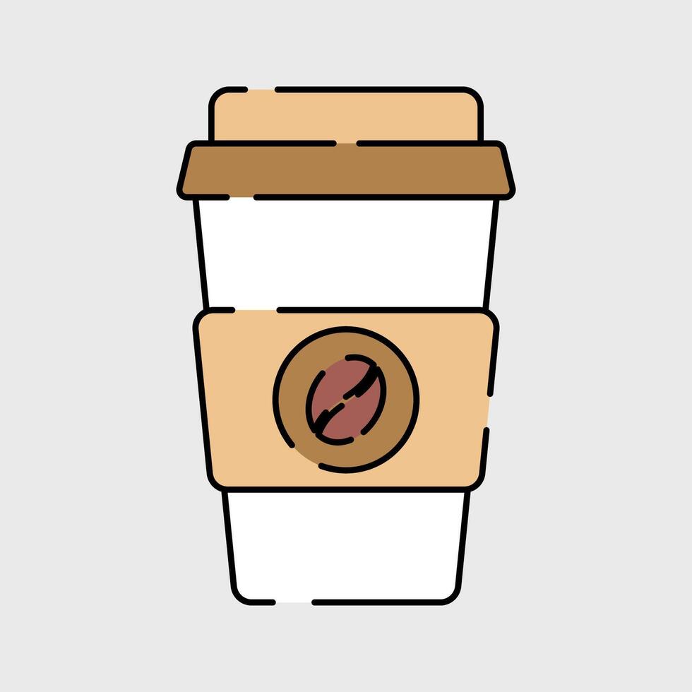 Cup Coffee Icon Illustration vector