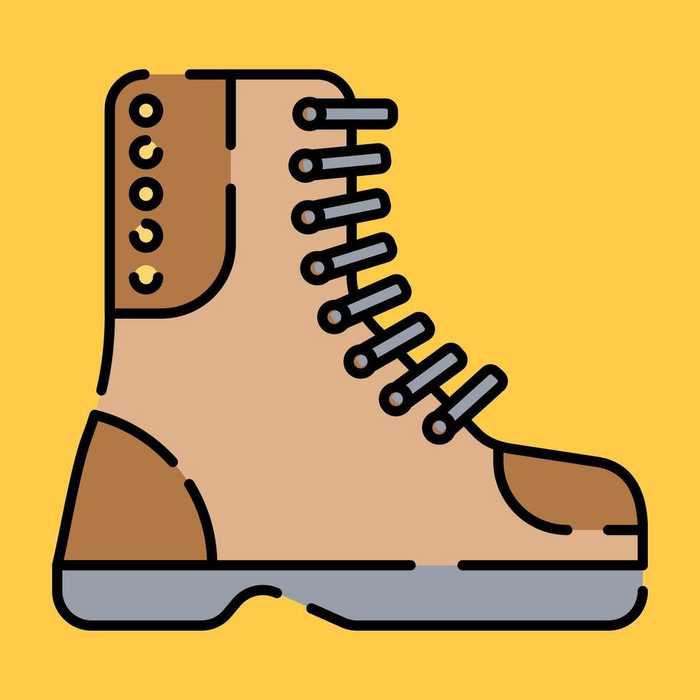Boots Icon Illustration vector