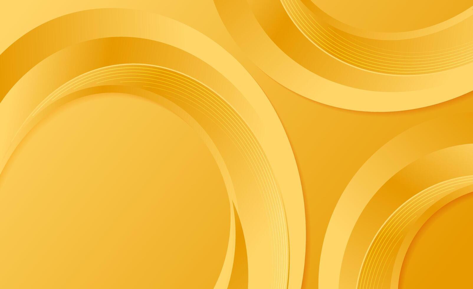 realistic gold abstract wave background vector