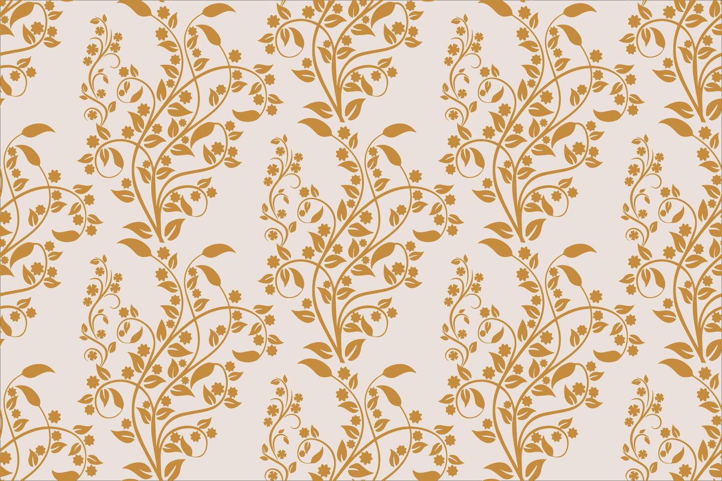 Elegant floral seamless ornament for gift designs vector