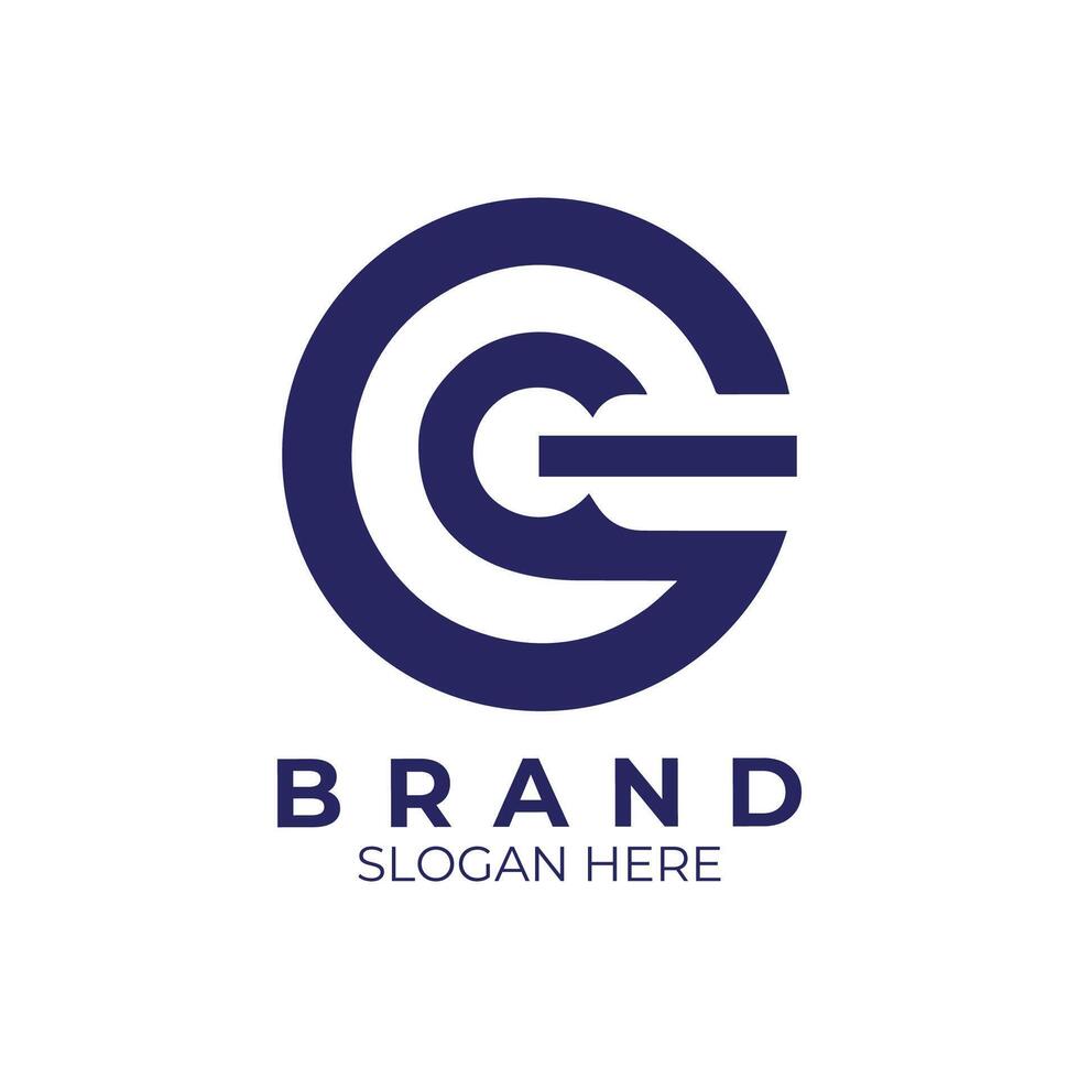 the letter C logo design vector