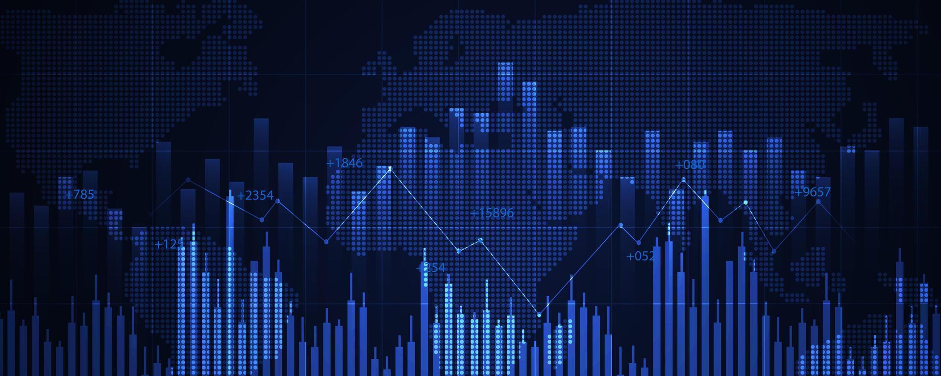 Transforming Traditional Business Models with Cutting-Edge Financial Technology and Data Analysis vector