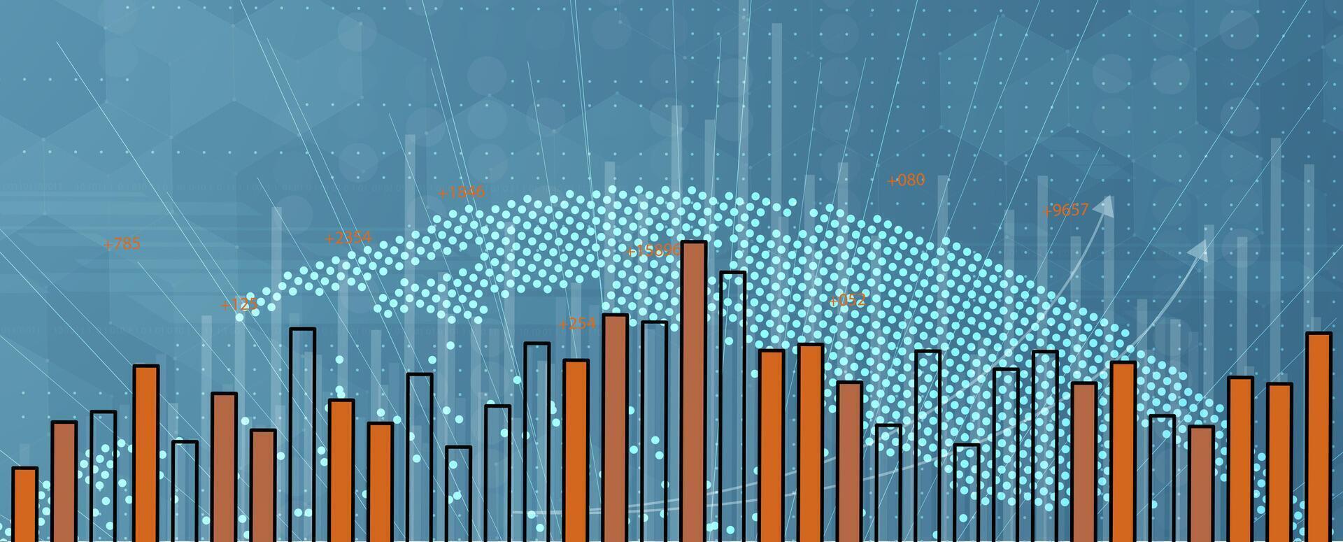 Empowering Businesses with Financial Technology Tools for Enhanced Data Driven Decision Making vector