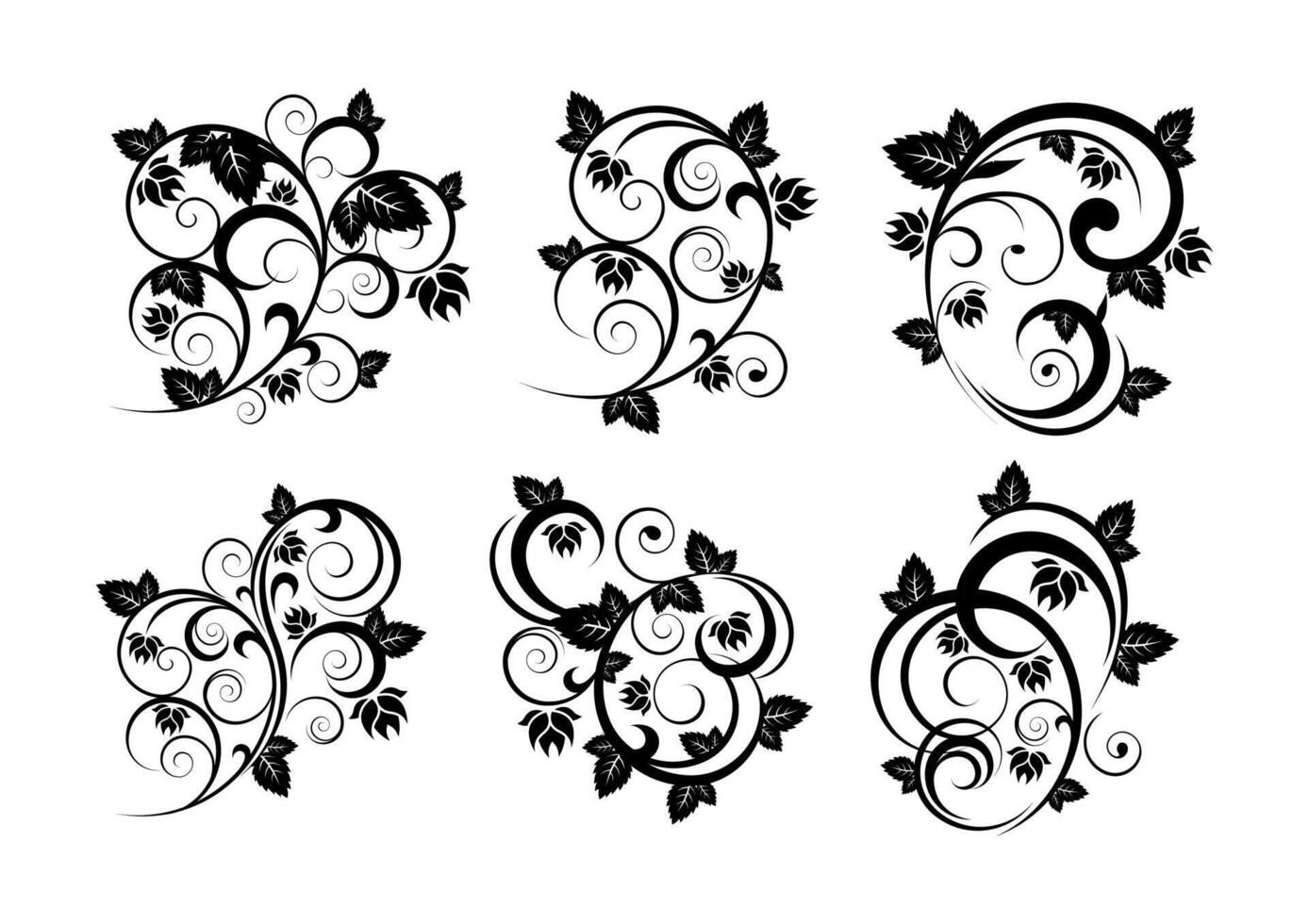 Floral Ornament Art vector