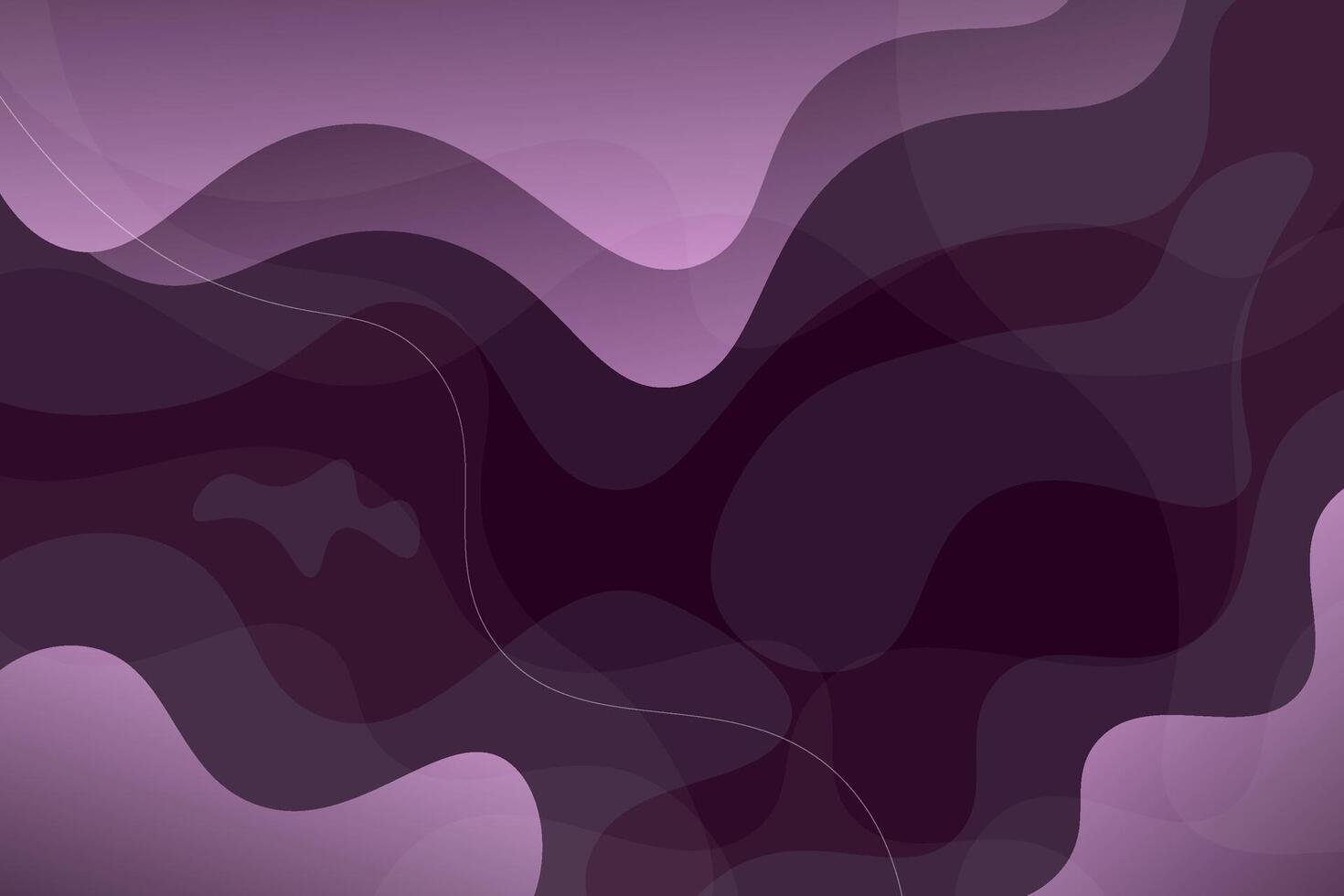 Abstract purple 3D background with wave pattern and shadow. Realistic wave background. Eps10 vector