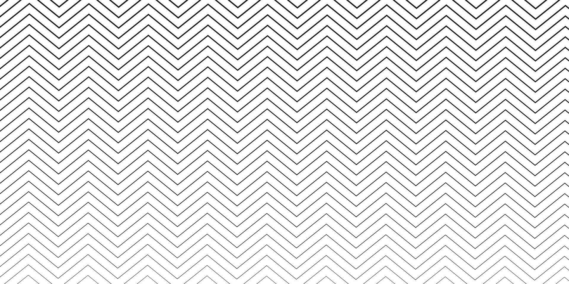 Abstract Black Wave Geometric Pattern Design vector