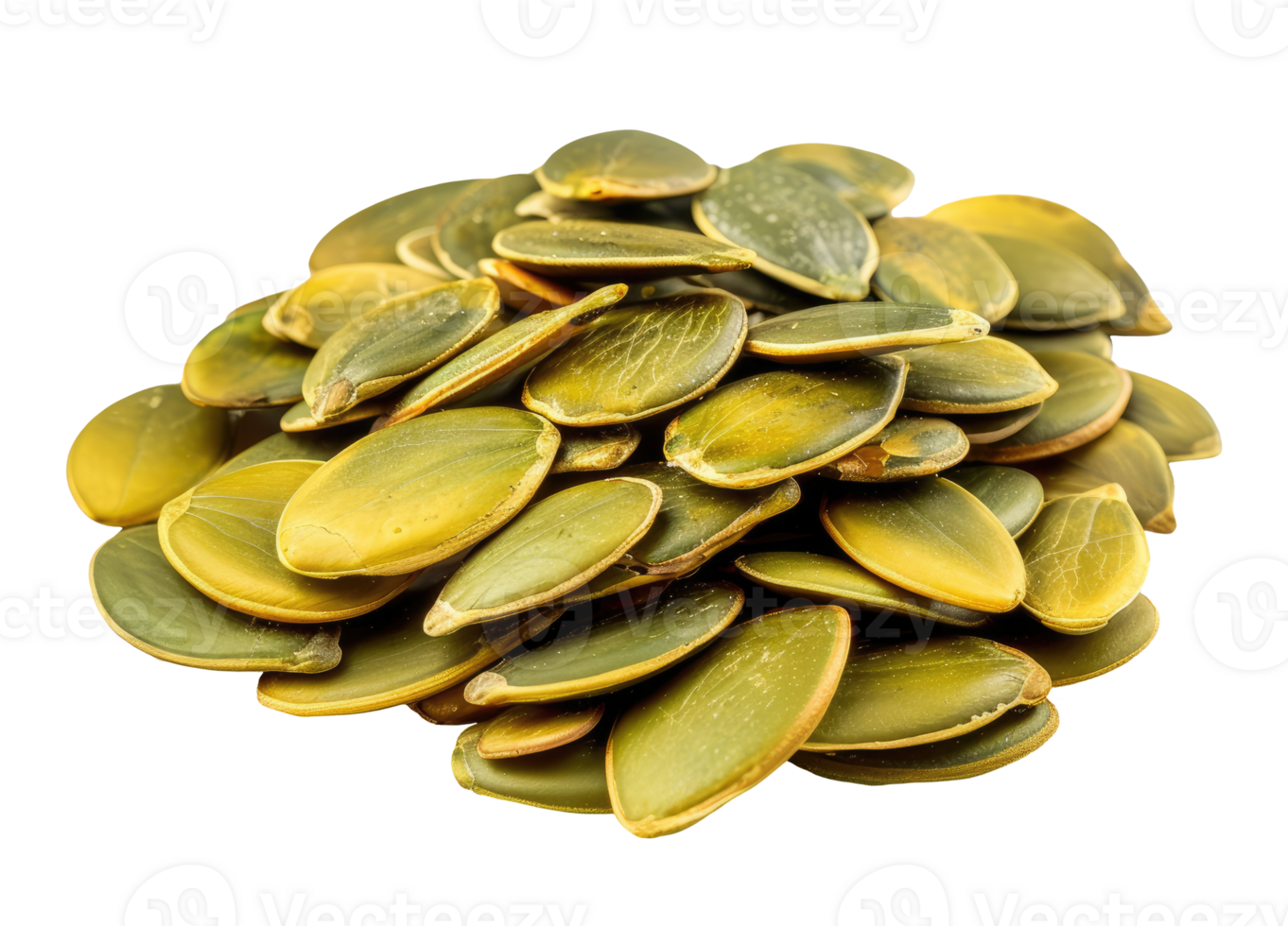 Heap of pumpkin seeds png